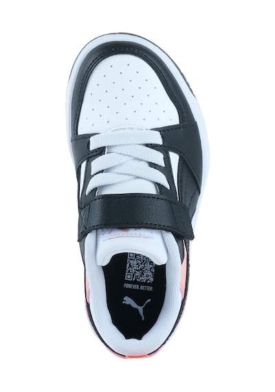 Puma Rebound V6 Çocuk Spor Ayakkabı 397419-24 Beyaz