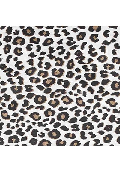 Betsey Johnson Betseys Leopar Saten Çarşaf Seti, King 50 x 22