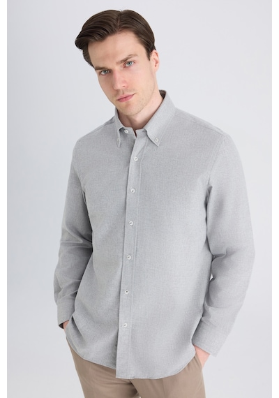 D'S Damat Ds Damat Comfort Gri Gabardin Gömlek 5hc02hd07265m Çok Renkli
