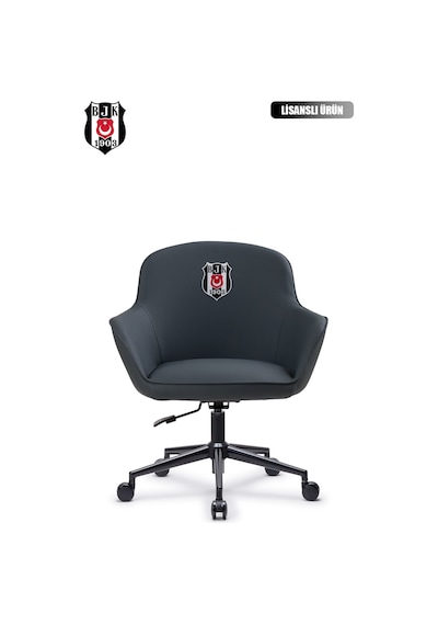 Fanchair X Beşiktaş Icon Gri Çalışma Koltuğu-40