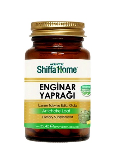 Shiffa Home (Aksuvital) Enginar Yaprağı 590 MG 60 Kapsül x 2 Adet