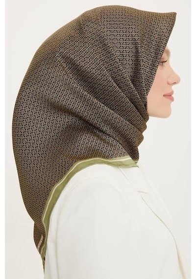 Armine İpek Eşarp Nostalji - 8733-10 Twill - 5634-02
