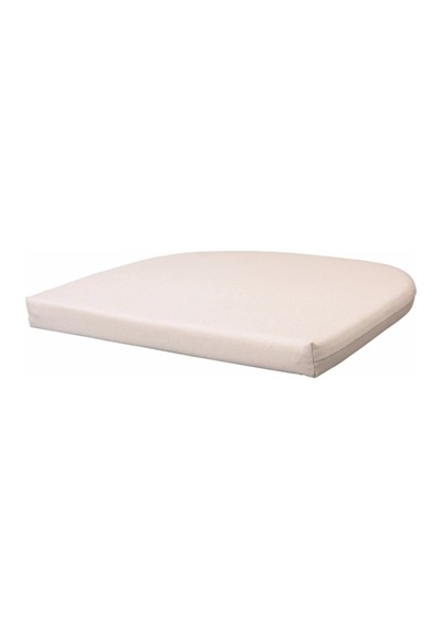 Ikea Beyaz Modern Berjer Koltuk - Tekli Koltuk Minderi 42x41 Cm
