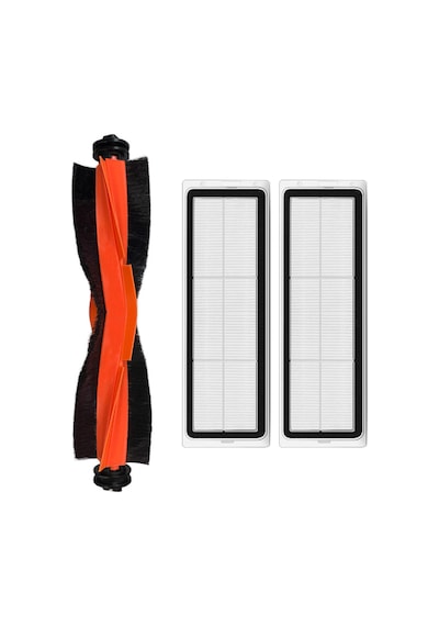 Xiaomi X10 Plus Uyumlu Siyah Ana Fırça Ve Hepa Filtre-3 Parça