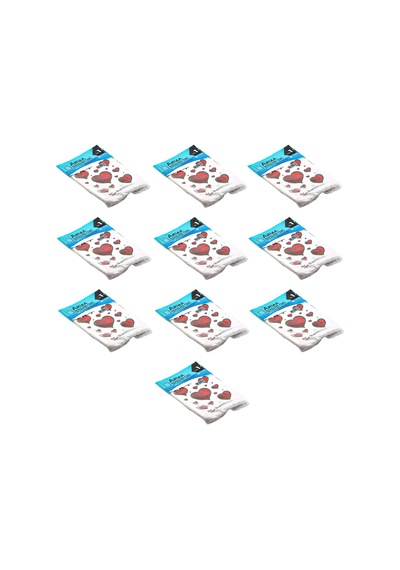 Arma Baskılı Mini Blok Poşet Torba - No : 1 - 22x35 Cm. - Beyaz - 100 Adetlik 10 Paket