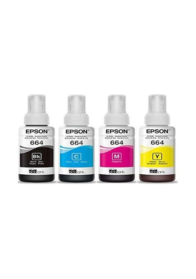 Epson 664 4Renk Murekkep 70 ML L355 L605