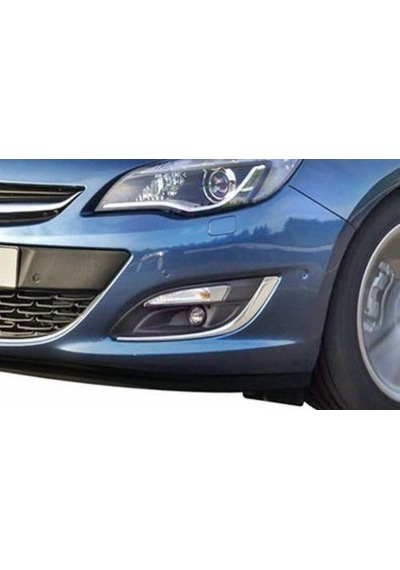 S-Dizayn  Opel Astra J Krom Sis Farı Çerçevesi 2012 Üzeri