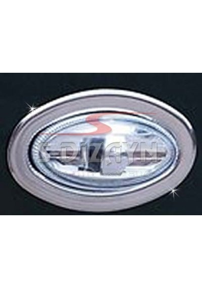 S-Dizayn  Peugeot 206 Krom Sinyal Çerçevesi 2 Prç 1998-2014