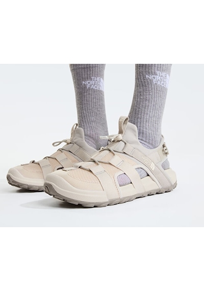 The North Face M Explore Camp Shandal Erkek Outdoor Sandaleti Nf0a83nl6s41 Beyaz Bej