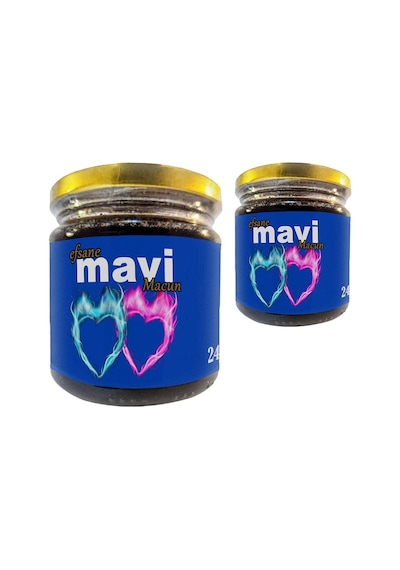 Efsanevi Mavi Macun Bay Ve Bayan Çiftler Için Özel 240 Gr 2 Kavanoz