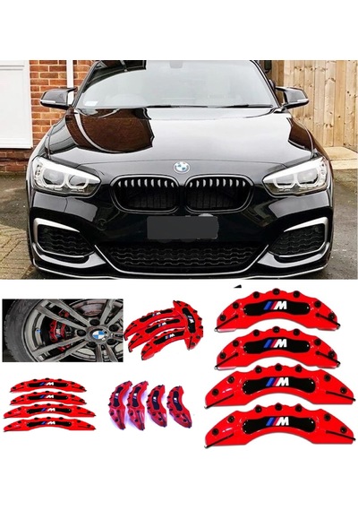 Bmw F20///m Kırmızı 17-18-19-20 Janta Uyumlu 4.lü Kaliper Kapagı