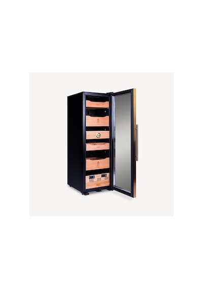 Lubinski Siyah - Gold Elektronik Puro Dolabı Ra-333 Lb-033