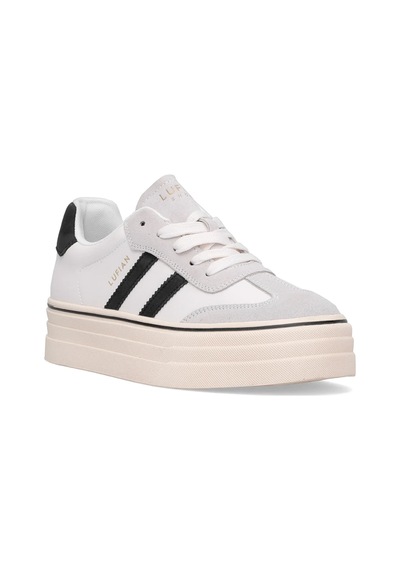 Lufian 121230025n Angela Kadın Hakiki Deri Klasik Sneaker Beyaz Beyaz