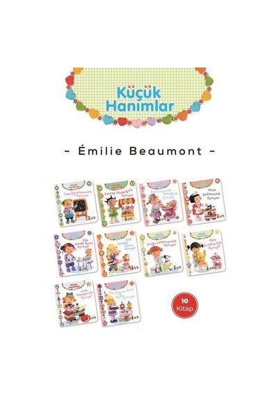 Mercankitap Küçük Hanımlar Seti 10 Kitap / Emilie Beaumont