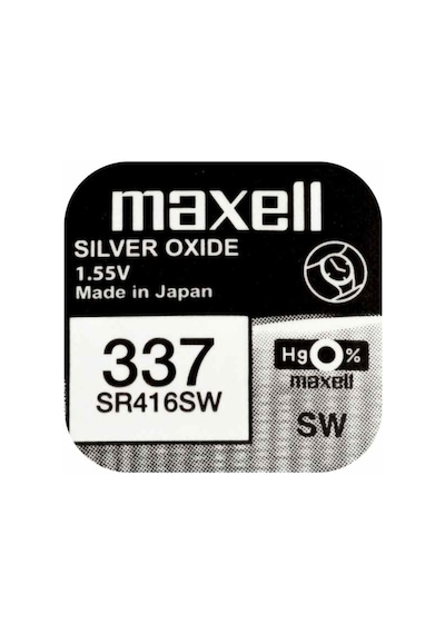 Maxell 337 SR416SW Hafıza Saat Pili 10'lu
