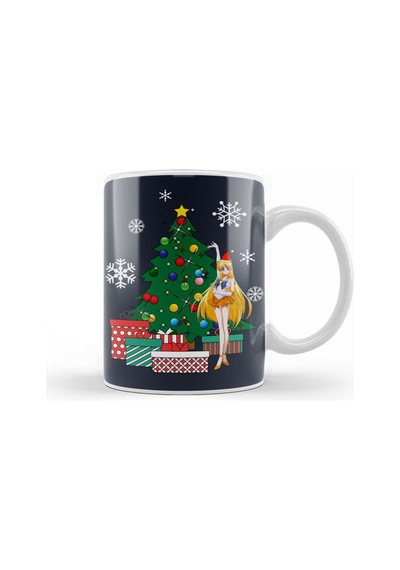 Sailor Moon Venus Around The Christmas Tree Sailor Moon Kupa Bardak Porselen Karışık