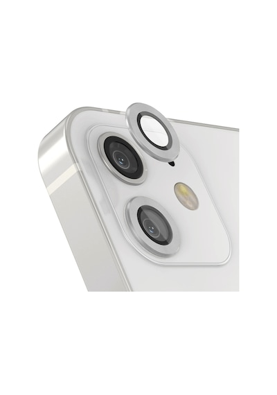 Forzacase Apple Uyumlu iPhone 11 İle Kamera Camı Lens Koruyucu Halka Seti - Fc381 Gümüş
