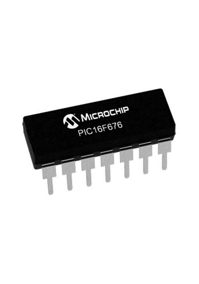 Pıc16f676 I/p Dıp14 8-bit 20 Mhz Mikrodenetleyici