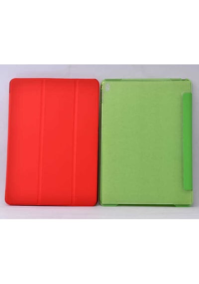 Galaxy Uyumlu  Tab 3 Lite 7.0 T110 Frm Smart Cover Standlı 1-1 Kılıf-siyah Arka Kapak