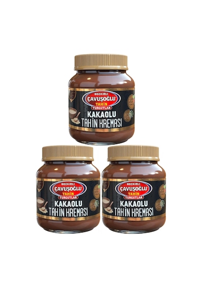 Çavuşoğlu Kakaolu Tahin Kreması 330 Gr X 3 Adet