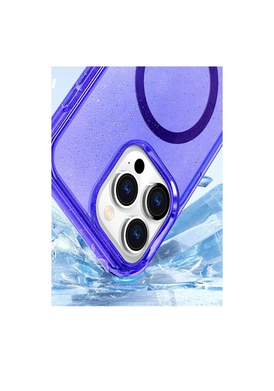 Muratech Joko Apple Apple iPhone Uyumlu  16 Pro Max Star Magsafe Kapak - Turuncu