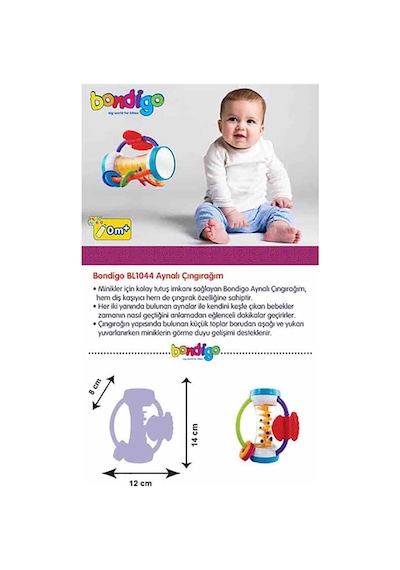 Bondigo Aynalı Çıngırağım