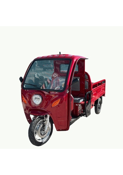 Volta Vt5 Pro 3900 W 3 Tekerlekli Elektrikli Motosiklet Kabinli Kırmızı