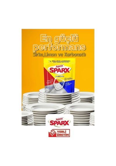 Sparx Diamond Bulaşık Makinesi Kapsülü 60 X 4 240 Adet