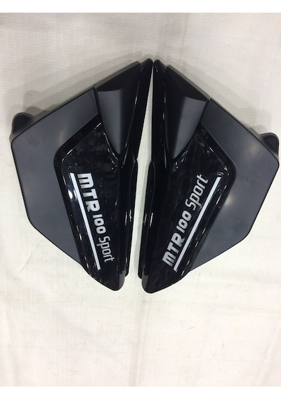 Motoran Mtr 100 -Kanuni Breton S 100 Uyum Yan Kapak Takimi Siyah 263489600