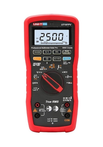 Uni-t Ut197 Solar Dijital Multimetre