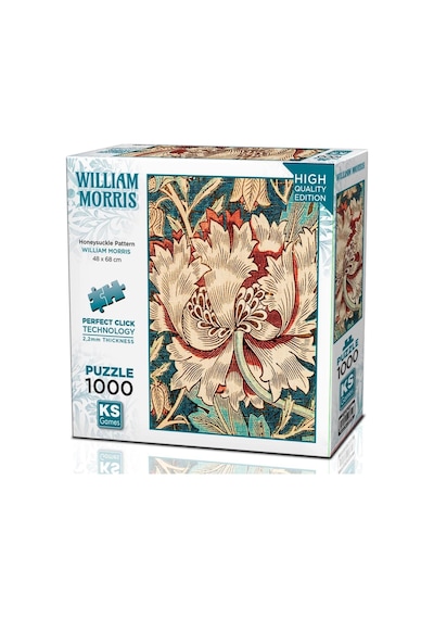 Ks Games 1000 Parça Hanımeli Puzzle - William Morris