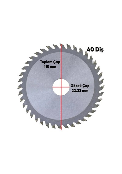 Çankaya Daire Testere 115mm