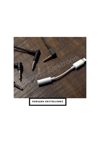 Apple Uyumlu iPhone  6 7 8 X 11 12 Kulaklık Çevirici Lightning Aux Dönüştür...