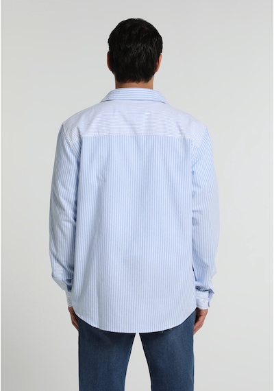 Colin's Colins Regular Fit Shirt Neck Çizgili Erkek Mavi Uzun Kol Gömlek Cl1081580 Q1.v1 Ble Colin's Colins Regular Fit Shirt Neck Çizgili Erkek Mavi Uzun Kol Gömlek Cl1081580 Q1.v1 Ble