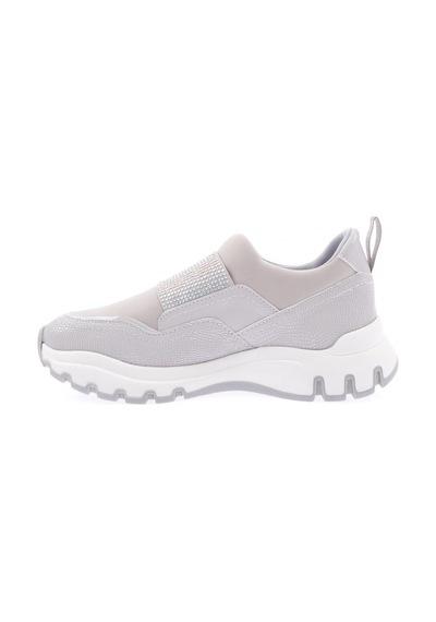 Dgn 69113-22y Kadın Silver Taş Bantlı Sneakers Ayakkabı 69113-2027-R7516 Gri