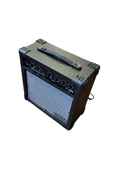 High Tone Ht-20e Ekolu Kombo Gitar Amfisi Dahili Eko Efekti Çift Kanal Giriş Profesyonel Ekolayzer Kontrolü
