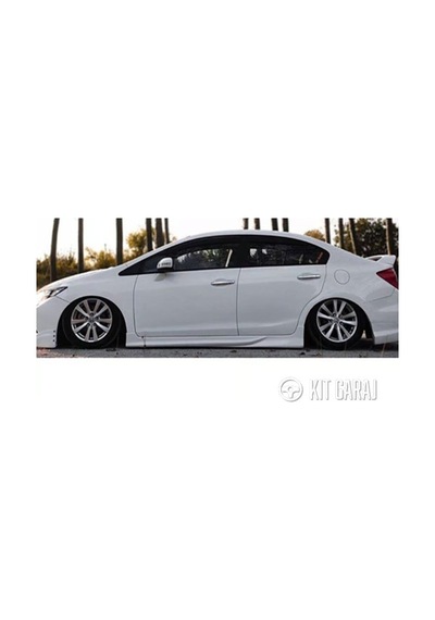 Honda Civic Custom Yan Marşpiyel Plastik Boyasız