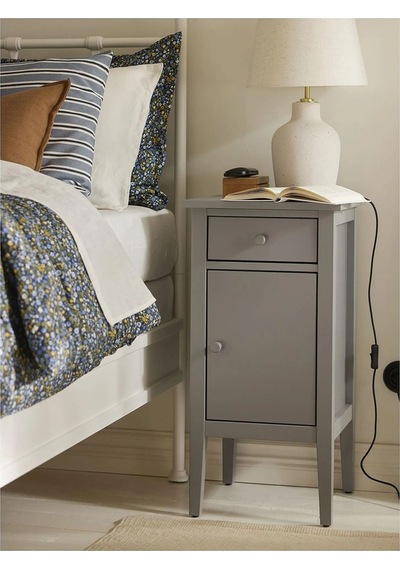 Blidvader Abajur Modern Bohem Abajur Kırık Beyaz 50 Cm Seramik Abajur Beyaz