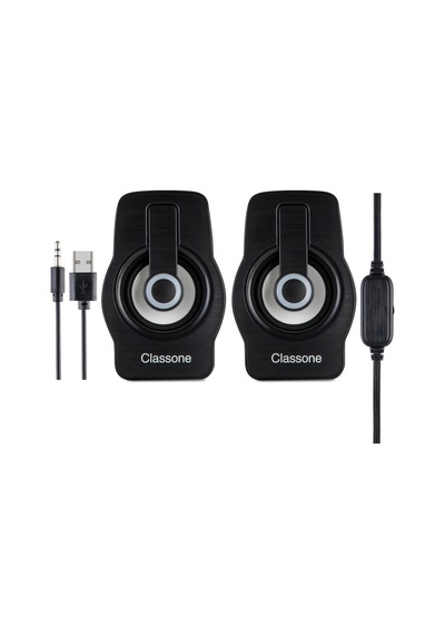 Classone Hoparlör 1+1 Usb Rgb X1b