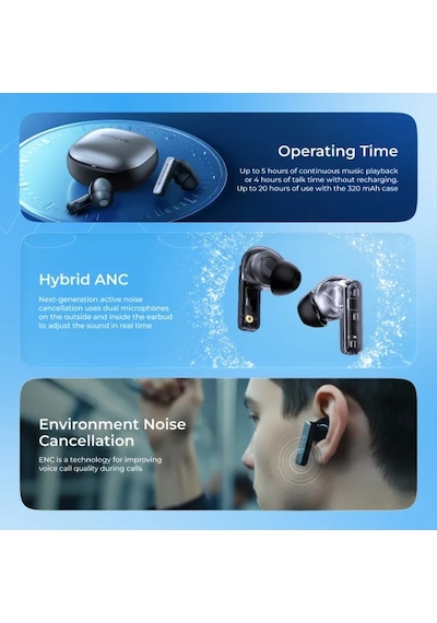 Proove Nolimit Bluetooth 6.0 Kulak İçi Kulaklık