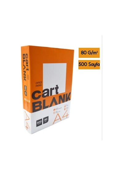A4 Fotokopi Kağıdı 80 G/m² 2500 Adet 5 Paket