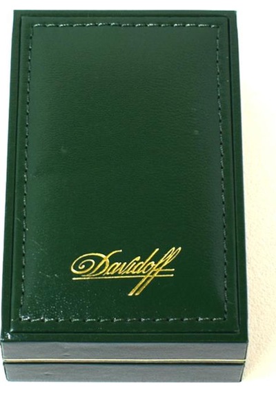 Davidoff Round Siyah Laque Krom 3lü Puro Delici