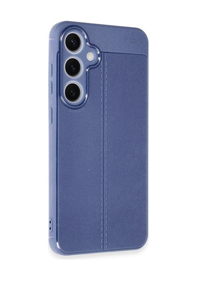 Samsung Galaxy  Uyumlu,  S24 Fe Kılıf Auto Focus Kapak - Lacivert