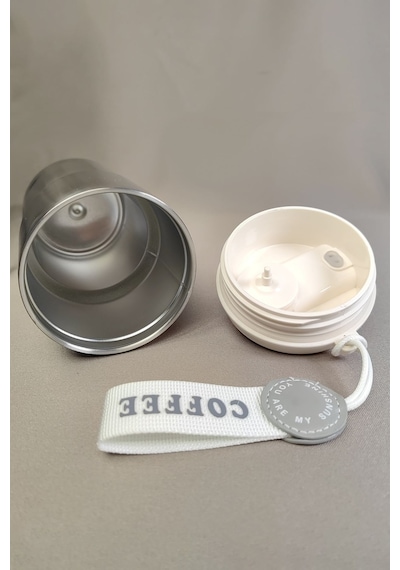 Çelik Silver 420 Ml Kahve Termosu Matara Cin486slv
