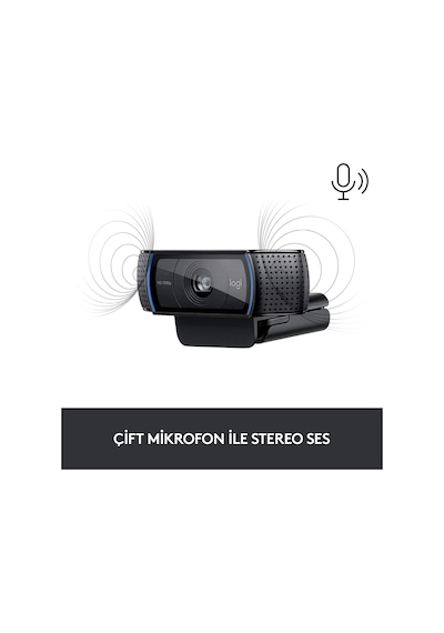 LOGİTECH C920 HD PRO WEBCAM-SİYAH 960-001055