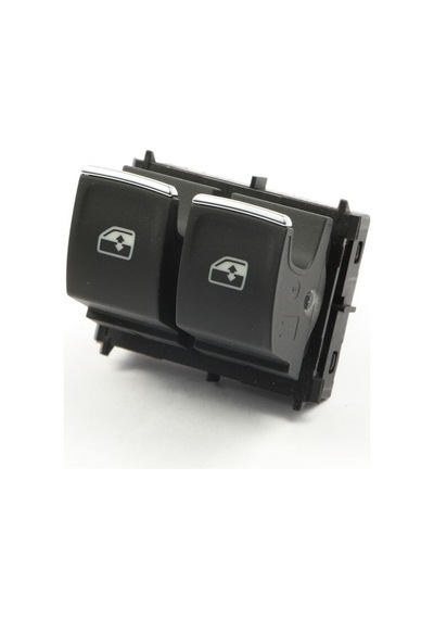 Seat Leon Cam Açma Düğmesi İkili 2013-2020 Kırmızı Isık Kromlu