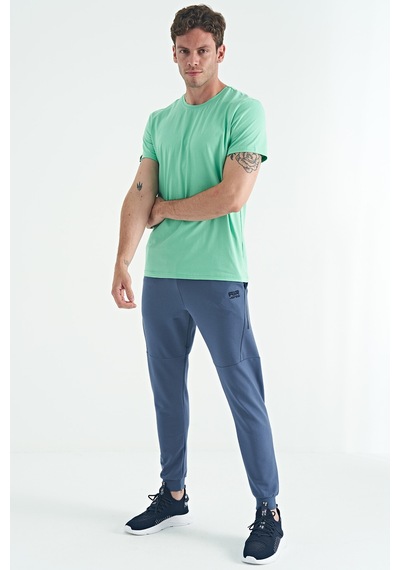 Air Jones Tommy Life Calvin Su Yeşili Basic Erkek T-shirt - 88245 SU YEŞİLİ