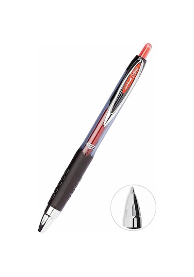 Pilot Kalem 1 Adet Uniball Signo 207 0.7 Mm Roller Uçlu Pilot Kalem Umn-207 İnci Uçlu Likit Mürekkepli Pilot Kalem Kırmızı