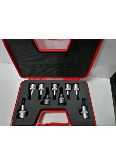 İzeltaş 1/2” Lokmalı Torx Uç Takımı 9 Parça