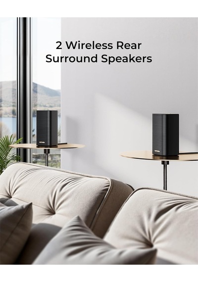 Ultımea Skywave X40 Dolby Atmos 5.1.2 Soundbar,10"kablosuz Subwoofer Ev Sinema Ses Sistemi Utm U4124